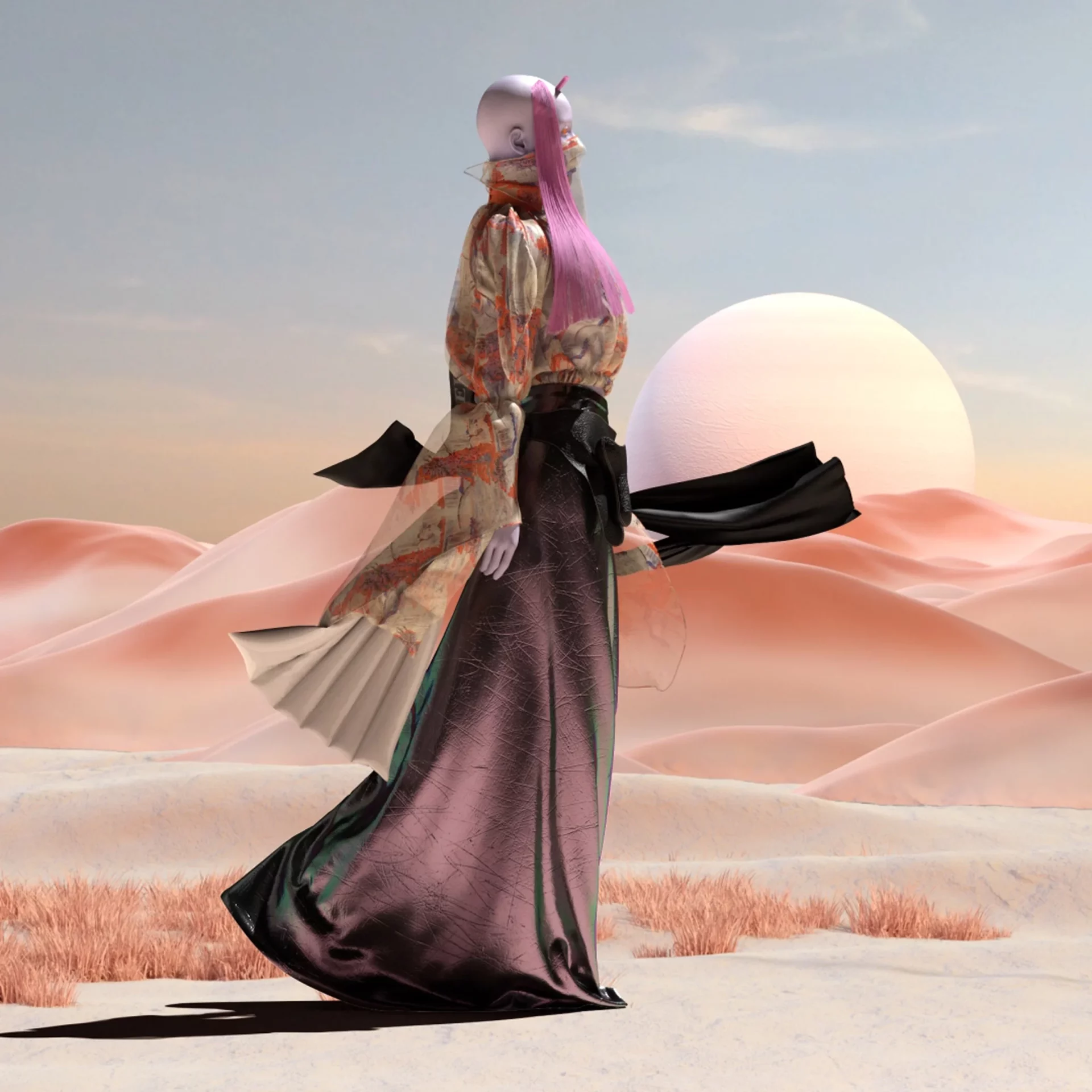 AR NFTs amber jae slooten the fabricant virtual fashion
