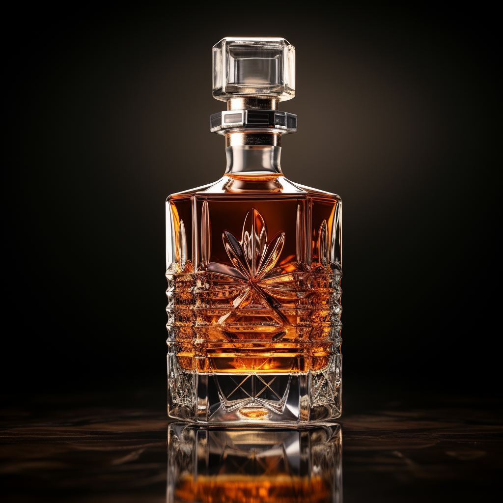 Physical Twins NFTs of a bottle of whiskey