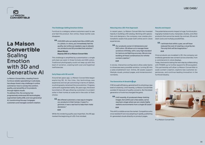 use case 3d ai retail